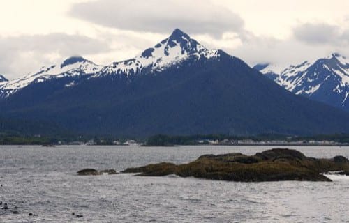 Mt. Verstovia is a prominent part of Sitka's backdrop, an attractive hiking destination, and sometimes dangerous. (Flickr photo/David Baron)