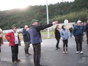 Sawmill Cove walking tour.