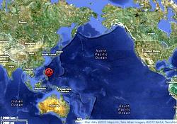 No tsunami, but large quake may affect sea level