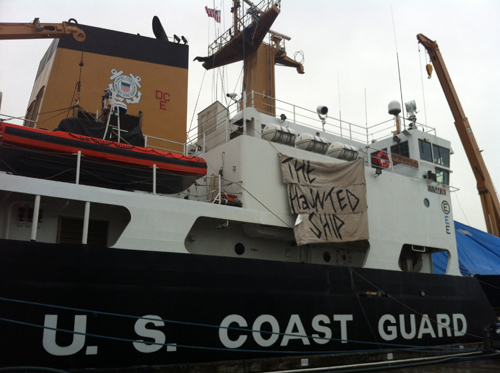 Beware…the haunted ship awaits!