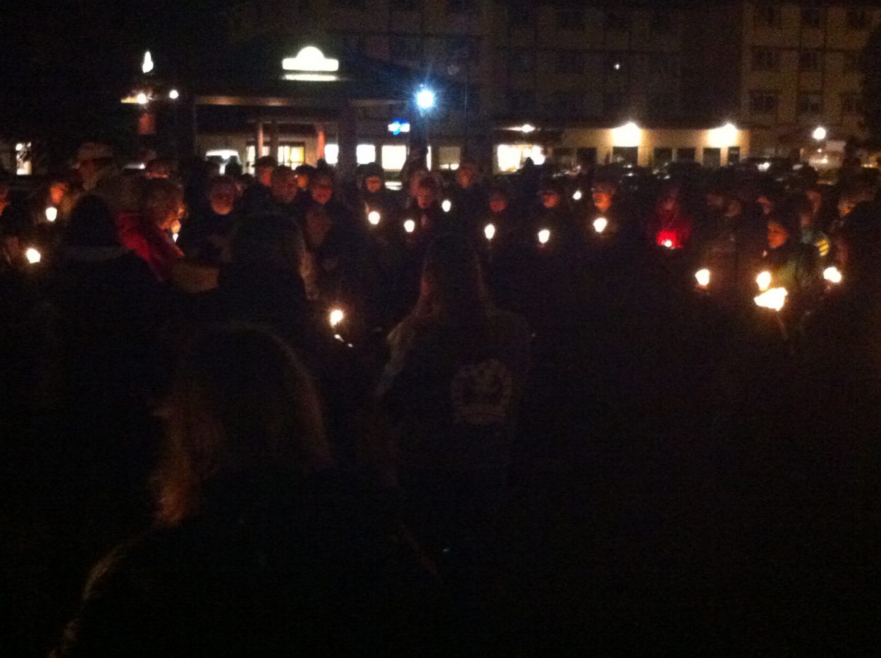 Candlelight vigil for Lael Grant’s safe return