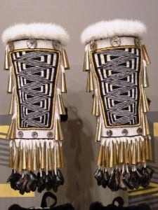 Leggings from the “Playing with Lightning” exhibit.