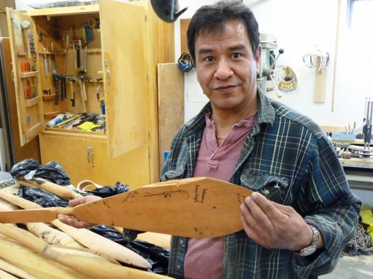 Paddles return to Yakutat, inspire teens to make their own