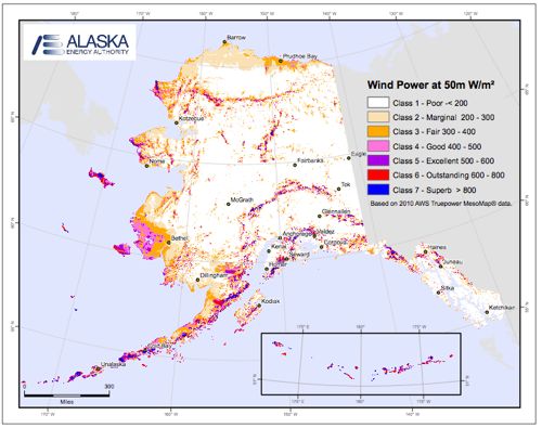Southeast Alaska is generally considered a poor wind prospect, but Sitka's utility director Chris Brewton says wind turbines could work as "trickle chargers" to help keep more water in the hydroelectric reservoirs.