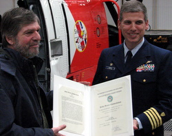 Skipper honored for role in Icy Strait rescue