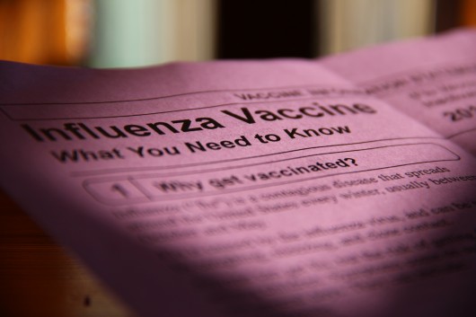 State public health centers are encouraging everyone to get a flu vaccine this fall.