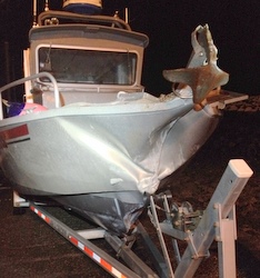 Two Sitka hunters injured as boat strikes cliff