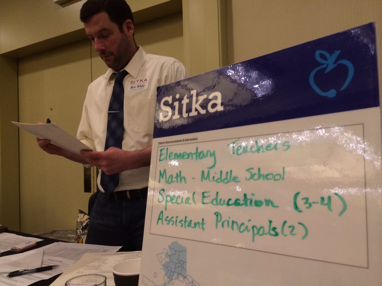 Sitka shops for teachers at Seattle fair