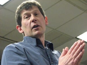 Schmidt says visitors form  deep, multi-generational ties with camp. (KCAW Photo/Robert Woolsey)