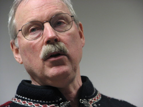 Stedman, a vocal opponent of SB21, says Alaska has to find an oil revenue structure "that doesn't change with every governor." (KCAW photo/Robert Woolsey)