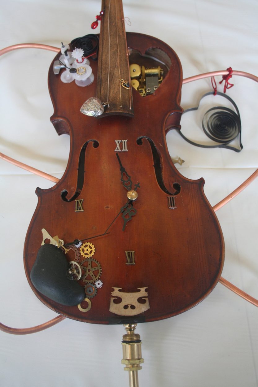 Sitka artists spruce up violins for auction