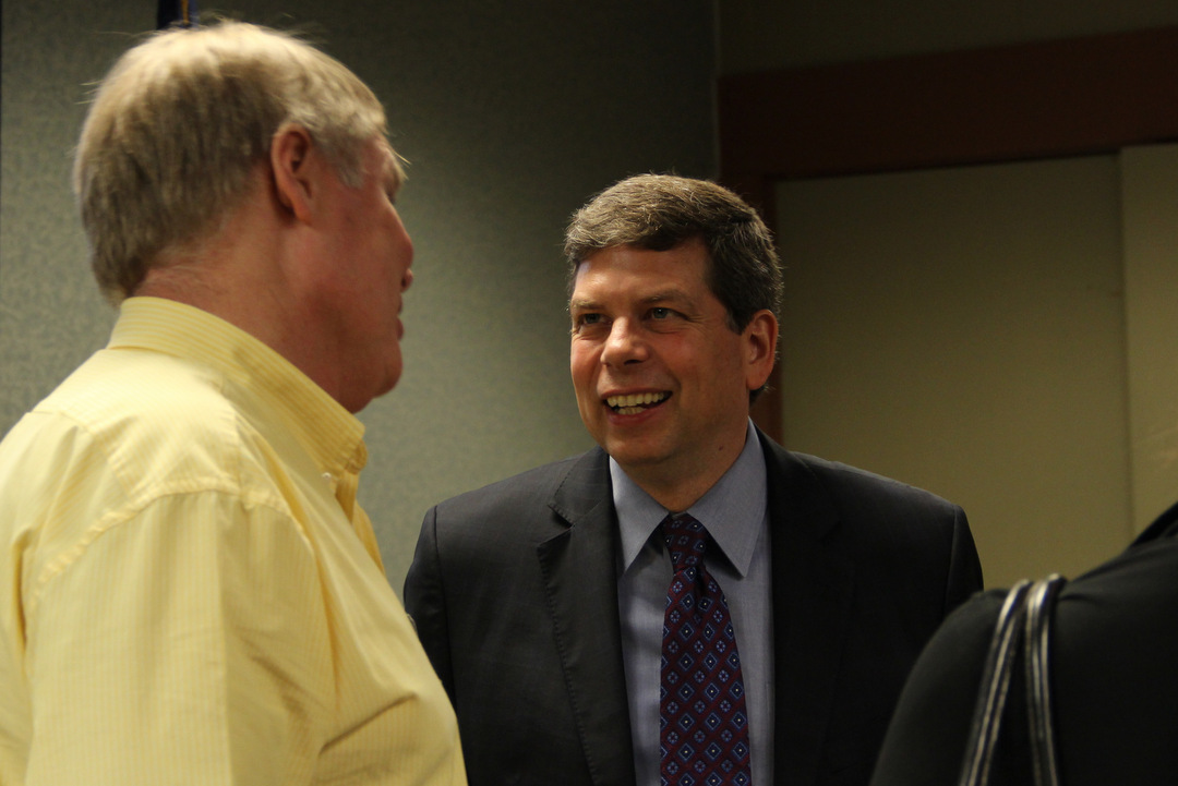 In Sitka, Begich talks campaign, climate change, unity ticket