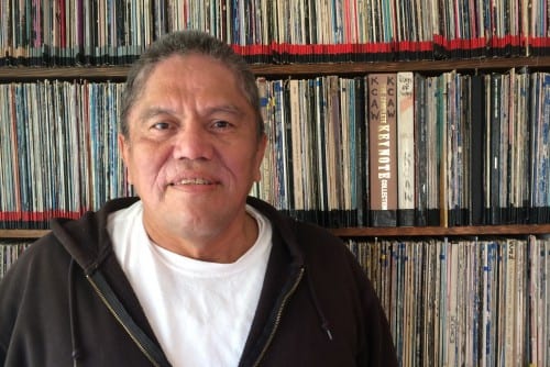 Cliff Edenshaw is running for Tribal Chairman. (KCAW photo/Rachel Waldholz)