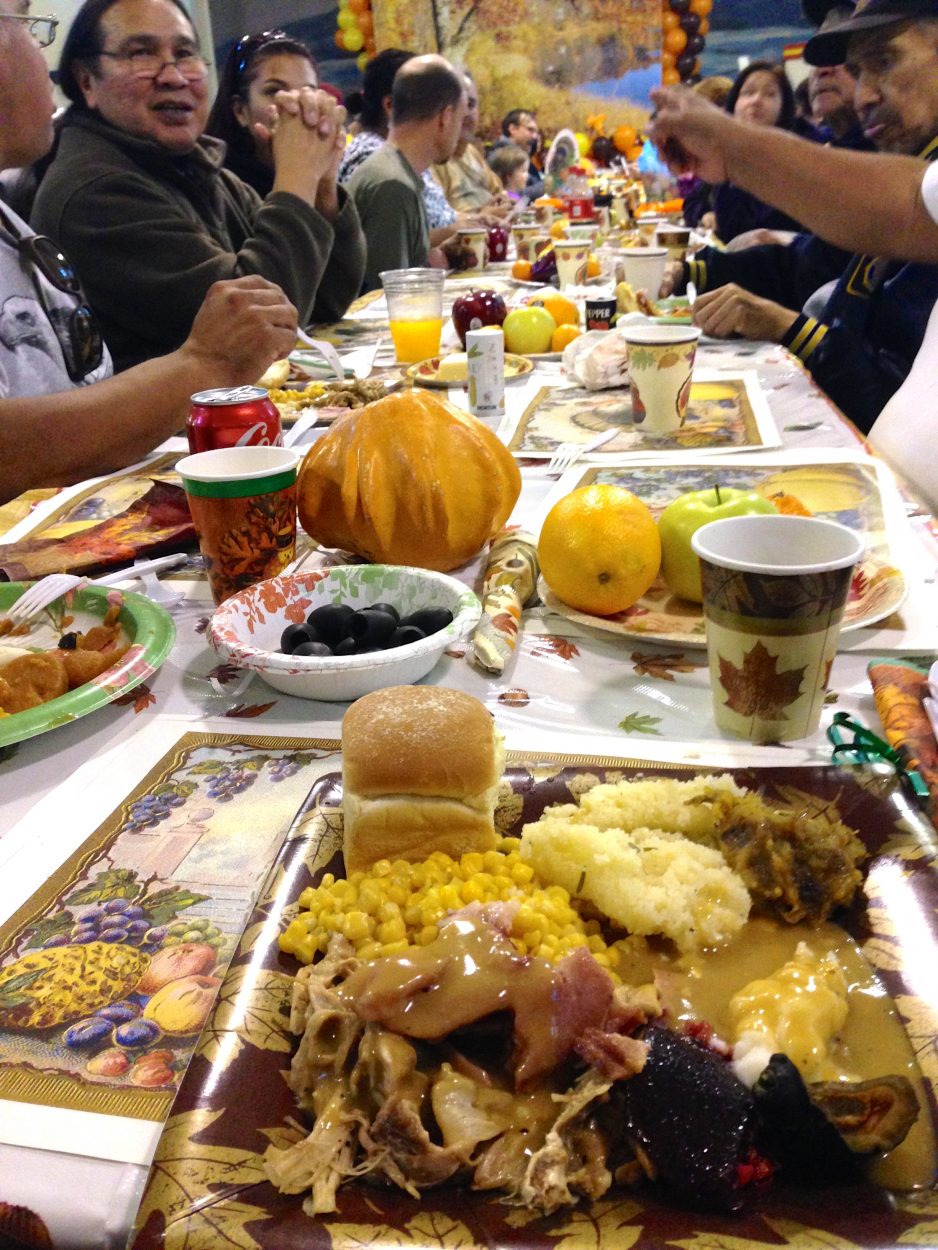 Community Thanksgiving, art reception round out Native American Heritage Month