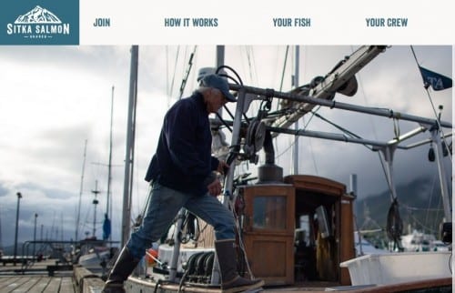 Sitka fisherman Spencer Severson owns one of eleven vessels which supply Sitka Salmon Shares.