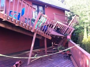 WKRG - One year ago today an overloaded deck collapsed in