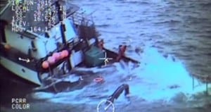 The Kupreanof's captain reported that one crew member was older, and not a good swimmer. (USCG image)