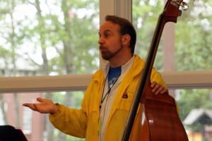 The Native Jazz Workshop comes to the Sitka Fine Arts camp every summer, and is now in its 4th year. Vanessa Walker/KCAW photo