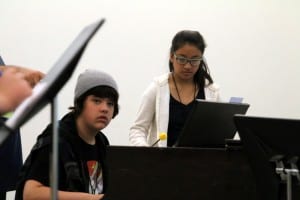 The Native Jazz Workshop comes to the Sitka Fine Arts camp every summer, and is now in its 4th year. Vanessa Walker/KCAW photo