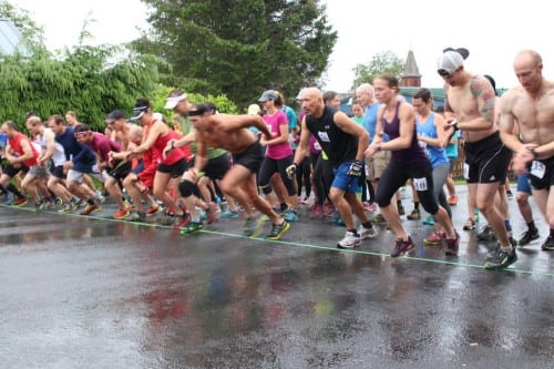 75 runners competed in the 22nd annual Alpine Adventure Run. (Rachel Waldholz, KCAW)