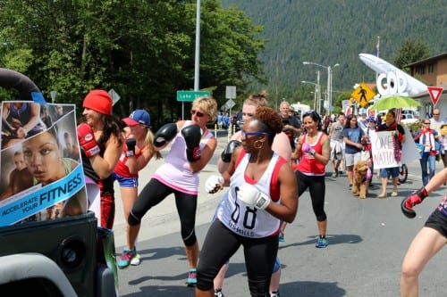 Sunshine warms Sitka's July 4th