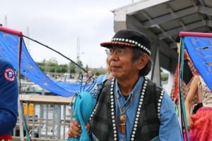 The New Old Time Chautauqua parade, 7/12/15. KCAW photo/ Vanessa Walker