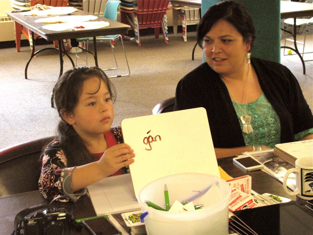 Postcard: Training the next generation of Tlingit speakers