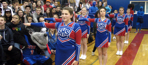 Sitka High cheerleaders ready for regionals