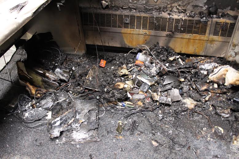 Fire at UAS destroys office