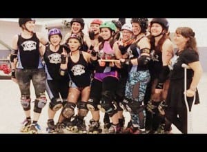 The Sitka Sound Slayers celebrate their state tournament win in Wasilla on April 23, 2016.