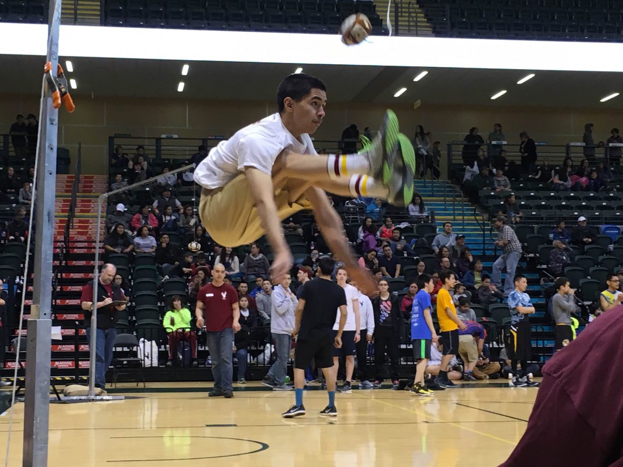 Putting your best foot forward at the Native Youth Olympics