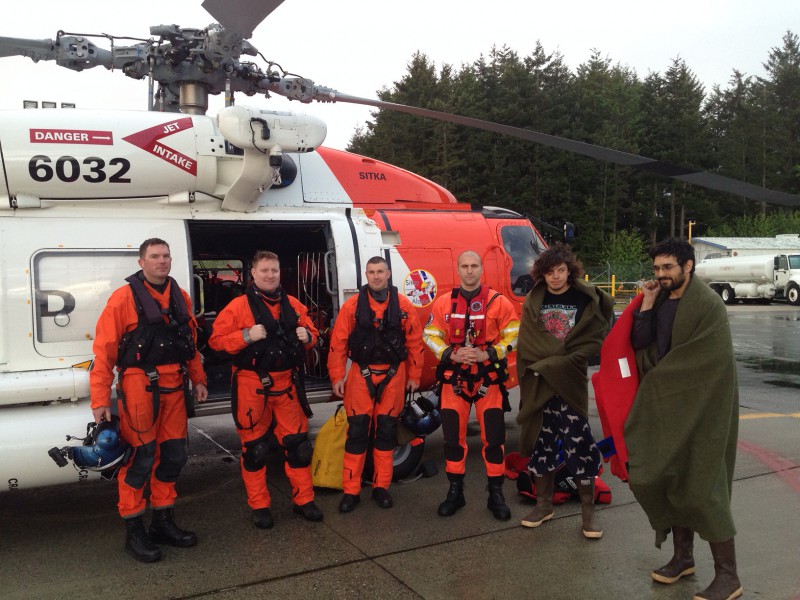 Coast Guard rescues two fishermen near Sitka