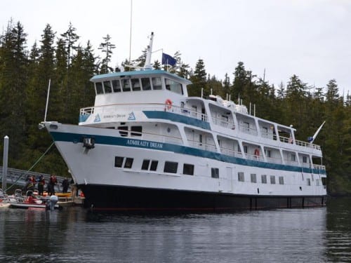 The 153-foot Admiralty Dream is one of five small cruise ships operated by Sitka-based Allen Marine Tours. (Alaskan Dream photo)