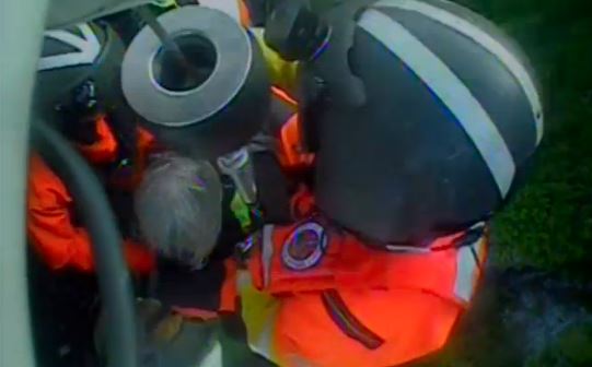 VIDEO: Air crew rescues injured hiker from Mt. Verstovia