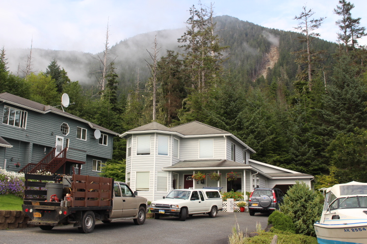 Living in the shadow of the landslide