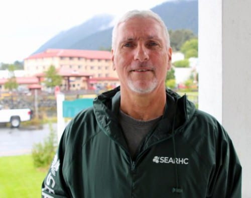 Ed Gray describes the Sitka School District as "the ground zero of FedEd." He asserts that parents should have control over schools. (KCAW photo/Robert Woolsey)