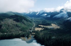 Logged lands at the head of Lake Kathleen, on Admiralty Island, are among those Shee Atiká has sold to the Forest Service to add to its Kootznoowoo Wilderness Area. (Photo courtesy U.S. Forest Service.)