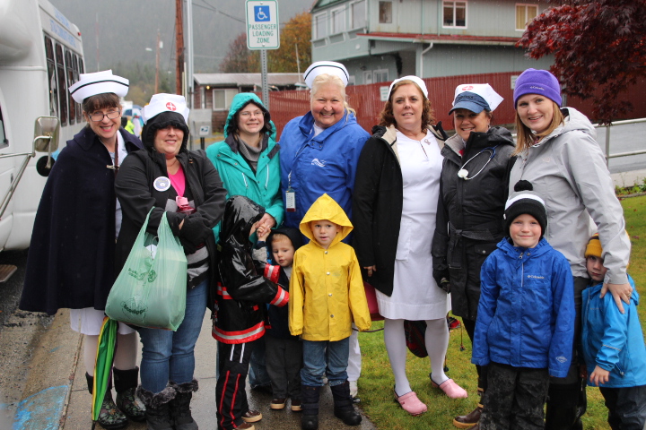 Go behind the scenes of the Alaska Day parade!