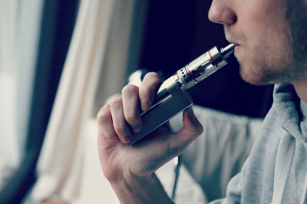 Amanda Roberts and Loyd Platson discuss the dangers of vaping in young adults