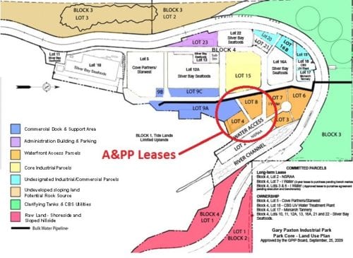 A&PP's Glaab was frustrated with the lease process at GPIP. "I could have land in Seattle in two weeks," he said. (KCAW image)