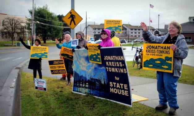 Sitka split in most races, rallies around Kreiss-Tomkins