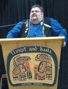 Central Council of Tlingit and Haida Indian Tribes of Alaska President Richard Peterson called a constitutional convention for this spring's tribal assembly in Juneau. (Ed Schoenfeld/CoastAlaska News)