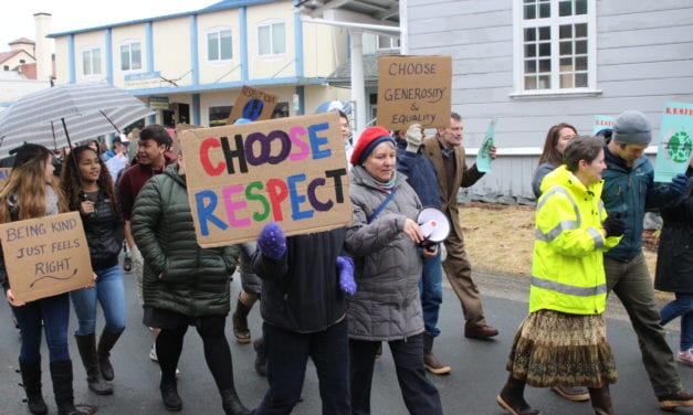 Choose Respect: Sitkans march to end domestic violence