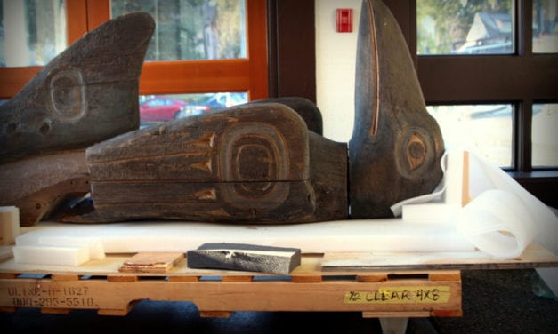 A Totem Pole Returns: After 30 years, Raven Shark pole back in Sitka