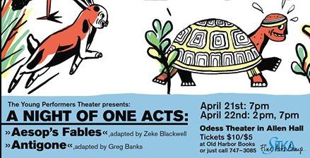 Aesop’s Fables and Antigone in one acts