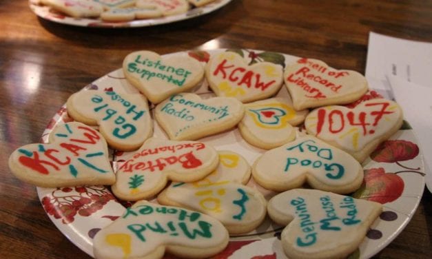 Homemade cookies for homegrown radio