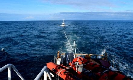 Satellite device critical to mid-Gulf rescue