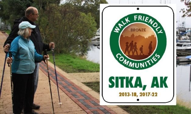 Dedicated legwork wins Sitka another ‘Walk Friendly’ designation