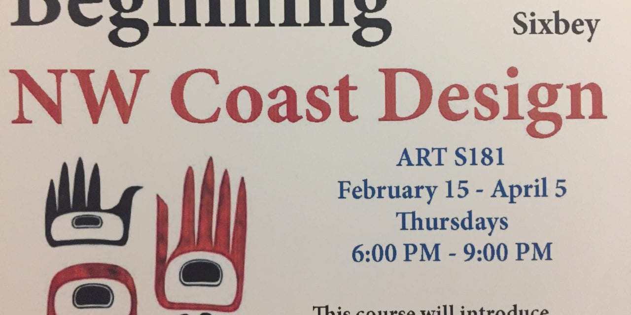 UAS Sitka campus offers course in Northwest Coast design