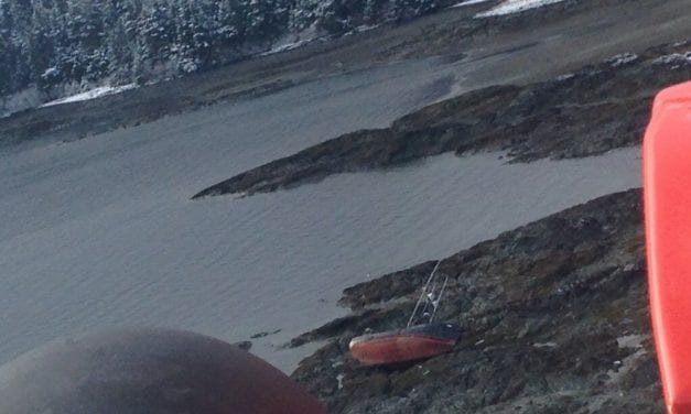 Air Station Sitka rescues three from grounded fishing vessel